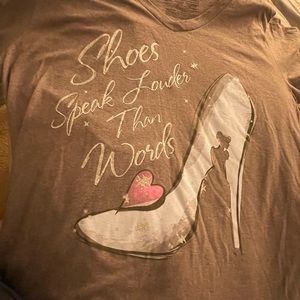 Disney Cinderella shoe shirt
